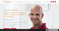 Desktop Screenshot of implant-smile.de